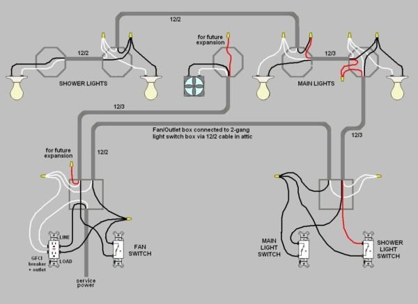 Can I wire outlets and lights on same circuit?
